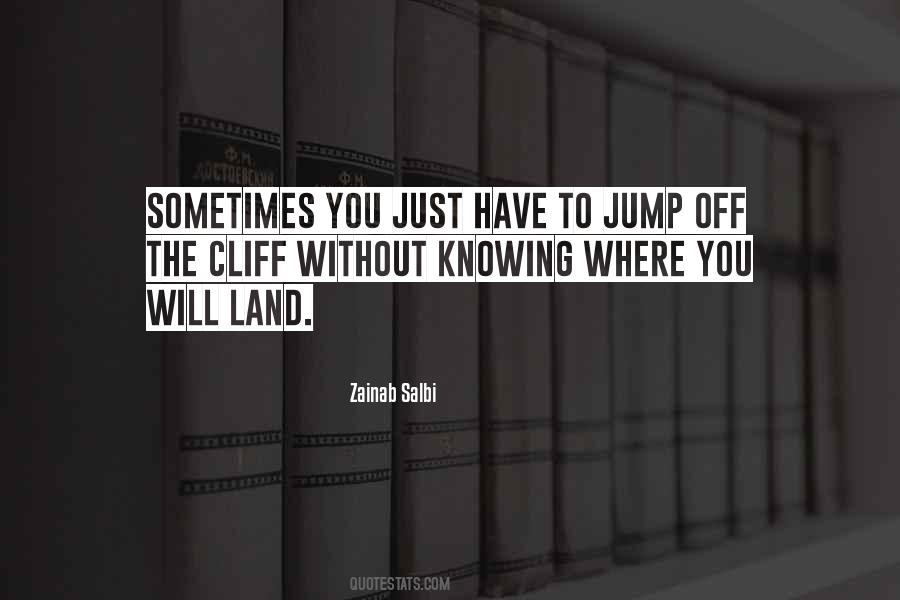 Jump Off Quotes #1136752