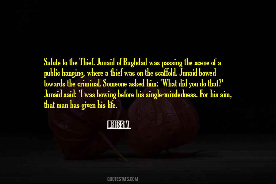 Junaid Of Baghdad Quotes #870456