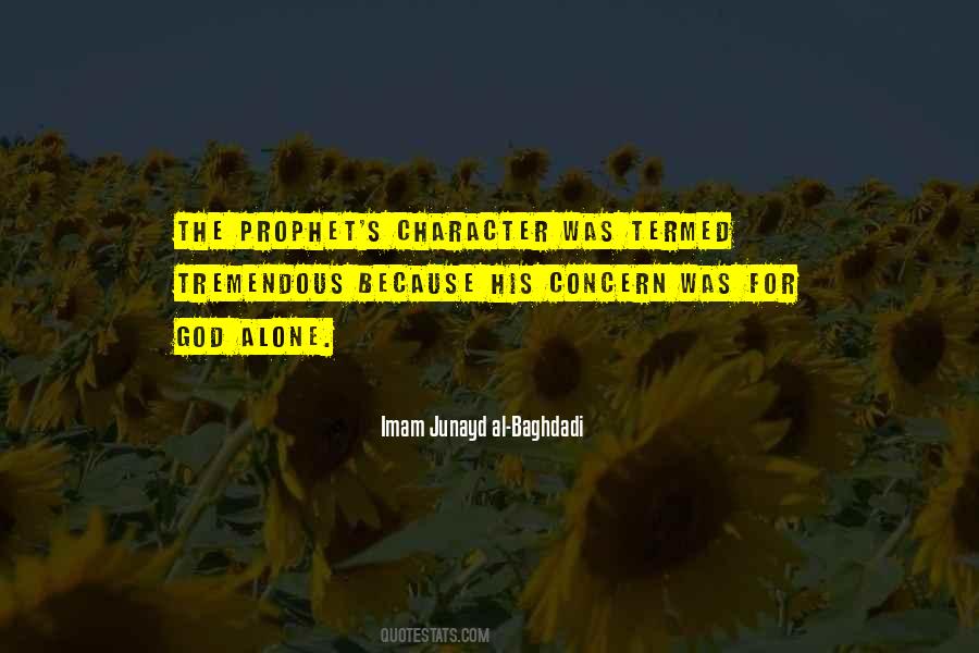 Junayd Al-baghdadi Quotes #130970