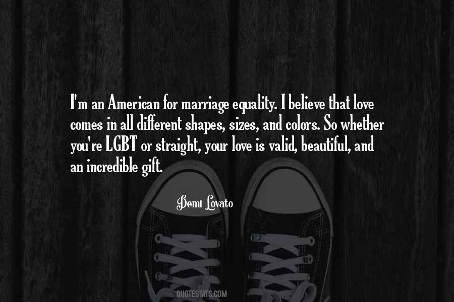 Quotes About Equality And Love #1630563