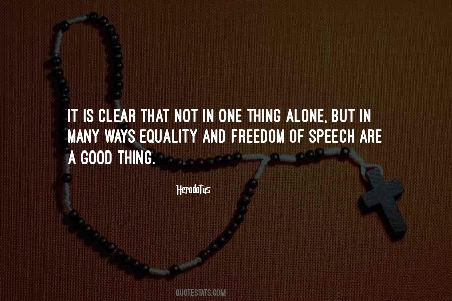 Quotes About Equality And Freedom #221190