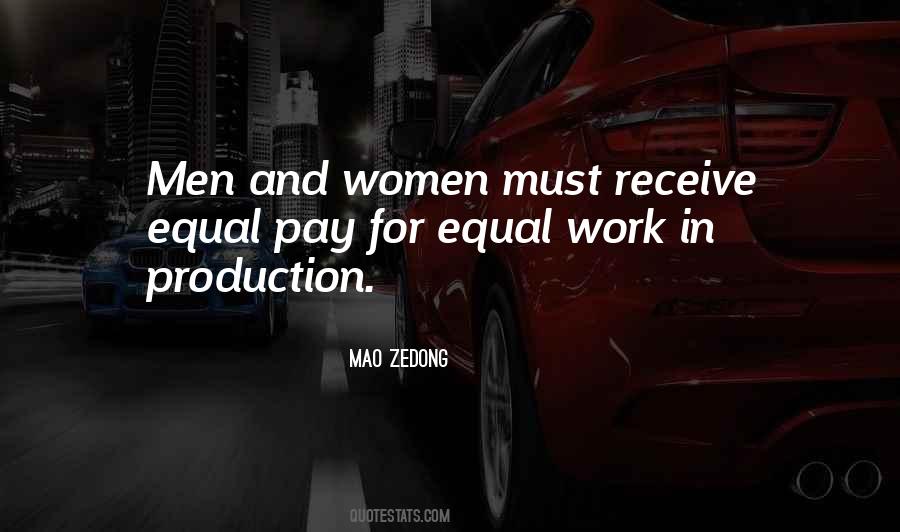 Quotes About Equal Pay For Equal Work #323538