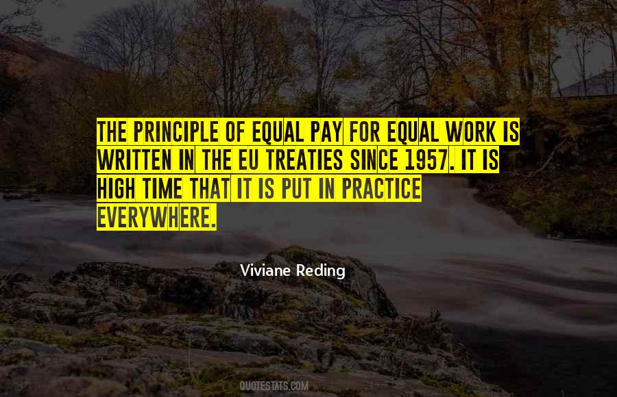 Quotes About Equal Pay For Equal Work #484257