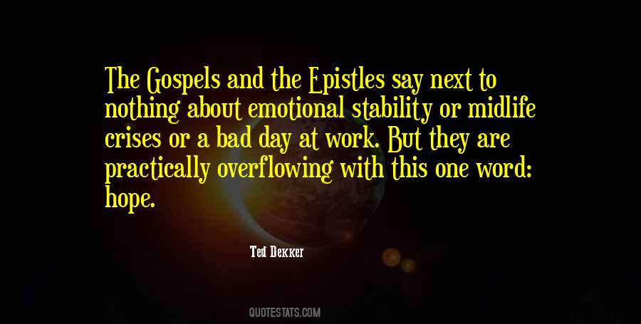 Quotes About Epistles #1197399