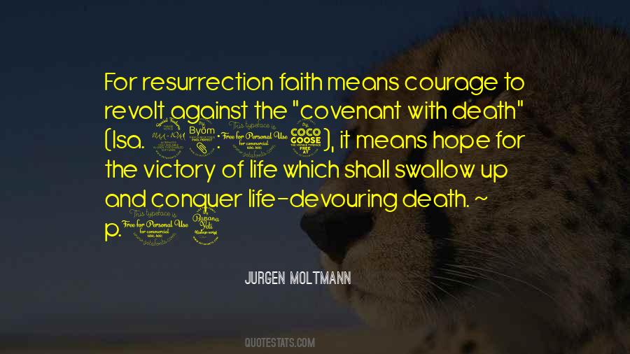 Jurgen Moltmann Resurrection Quotes #462003