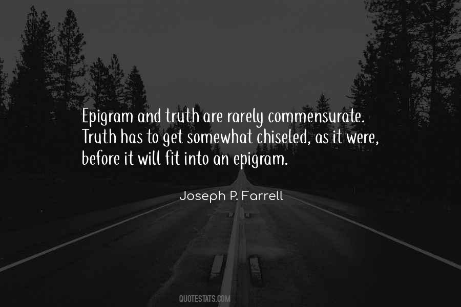 Quotes About Epigram #1335486