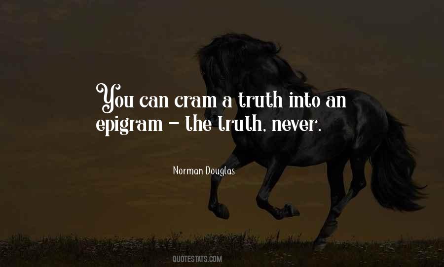 Quotes About Epigram #1672112