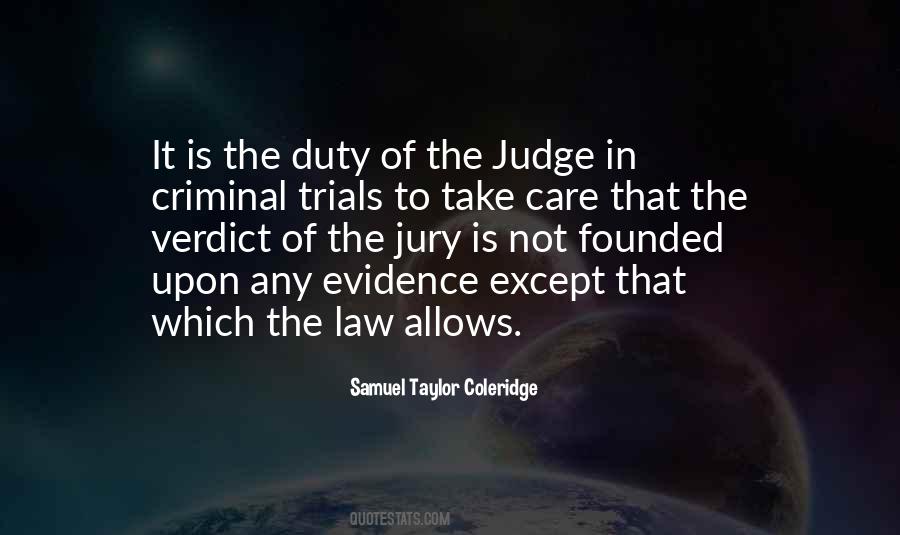 Jury Verdict Quotes #144954