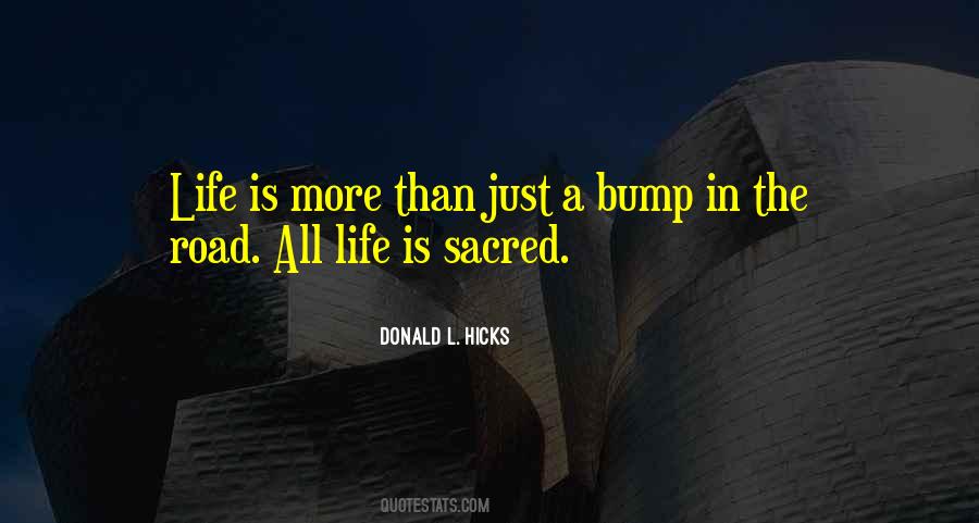 Just A Bump In The Road Quotes #1363698