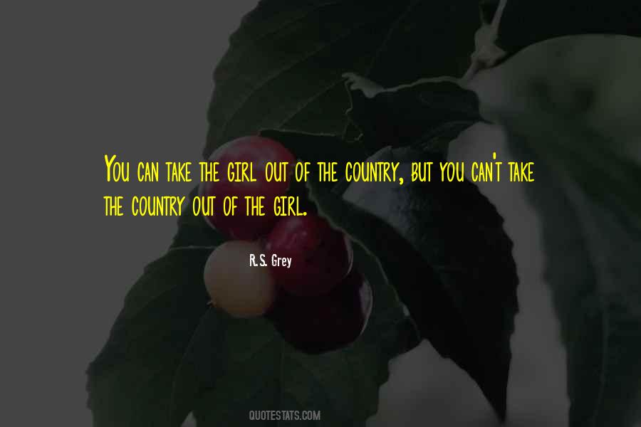 Just A Country Girl Quotes #175088