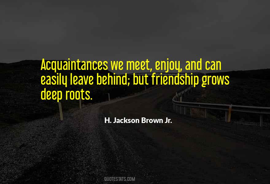 Just Acquaintances Quotes #4404