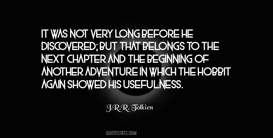 Just Another Chapter Quotes #1604181