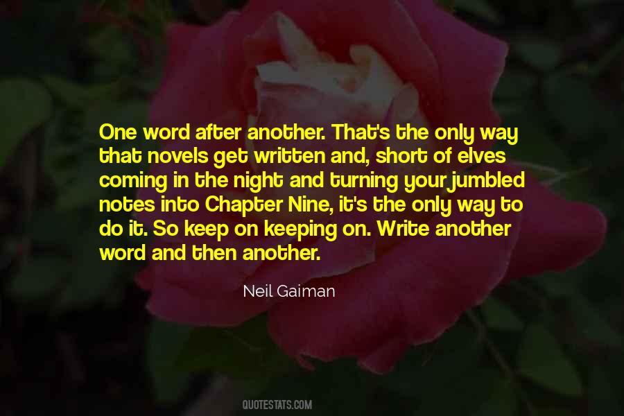 Just Another Chapter Quotes #963976