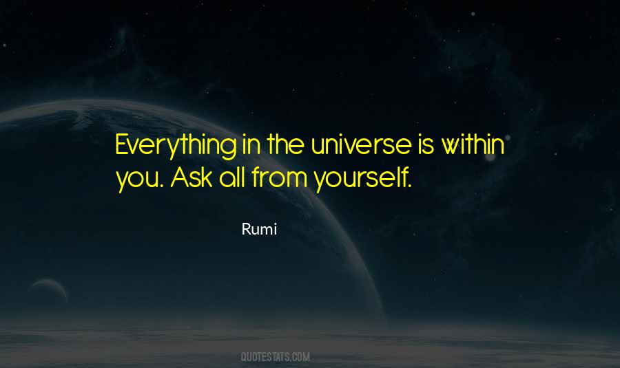 Just Ask The Universe Quotes #884649