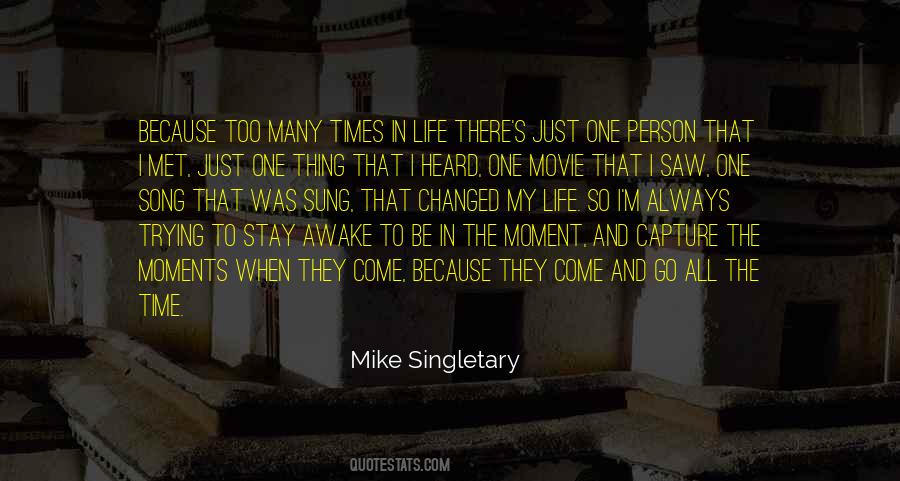 Just Because I Changed Quotes #791641