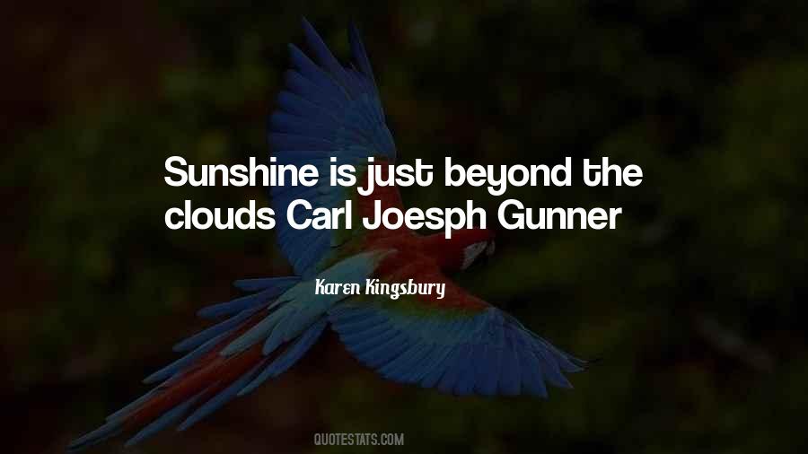 Just Beyond The Clouds Quotes #27510