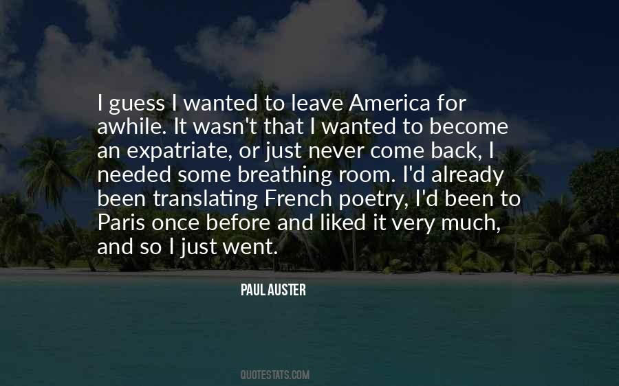 Just Come Back Quotes #196742