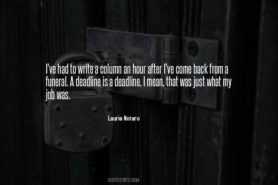 Just Come Back Quotes #363628