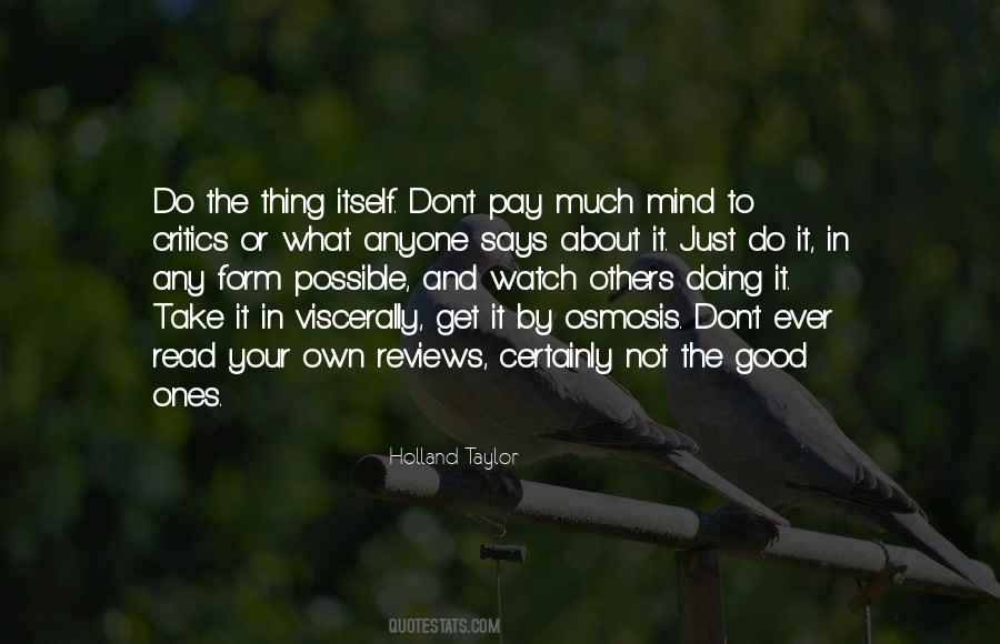 Just Do Your Thing Quotes #492437
