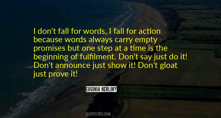 Just Don't Fall Quotes #636933