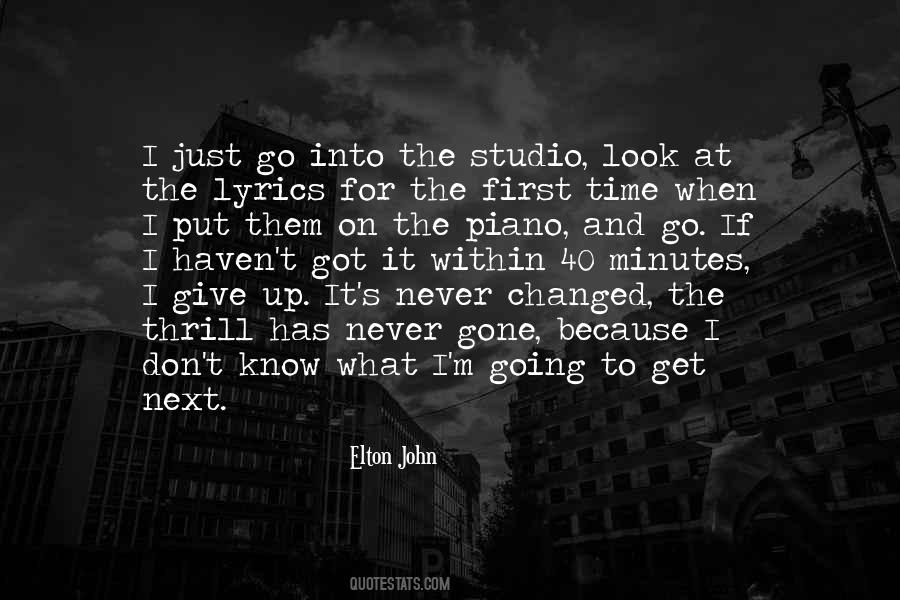 Just Don't Give Up Quotes #1037309