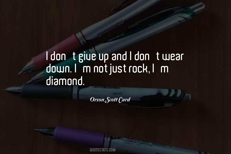 Just Don't Give Up Quotes #600755