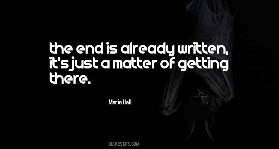 Just End It Quotes #110043