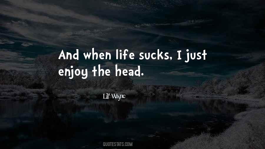 Just Enjoy Life Quotes #314090