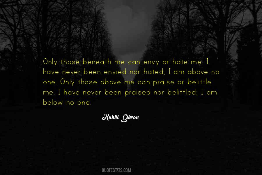 Quotes About Envy And Hate #502785