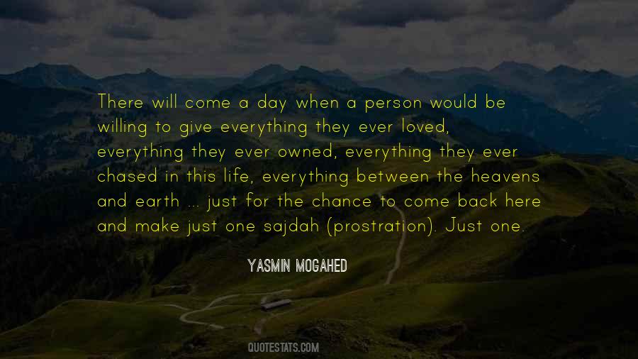 Just For One Day Quotes #54574