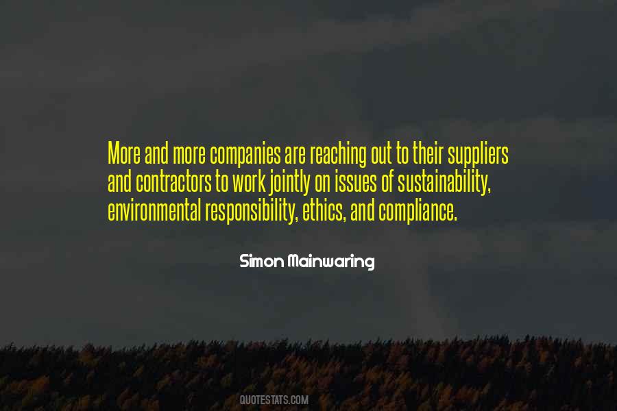 Quotes About Environmental Sustainability #804506