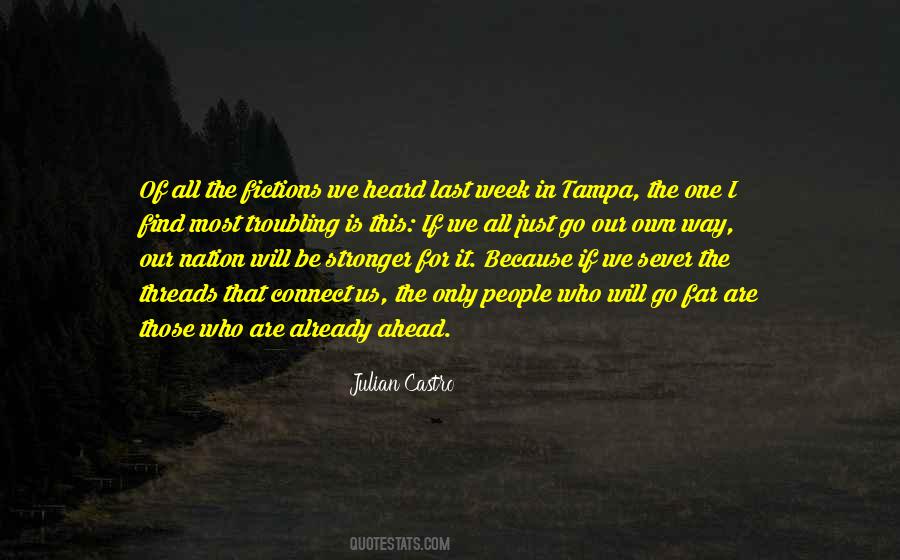 Just Go Ahead Quotes #875766