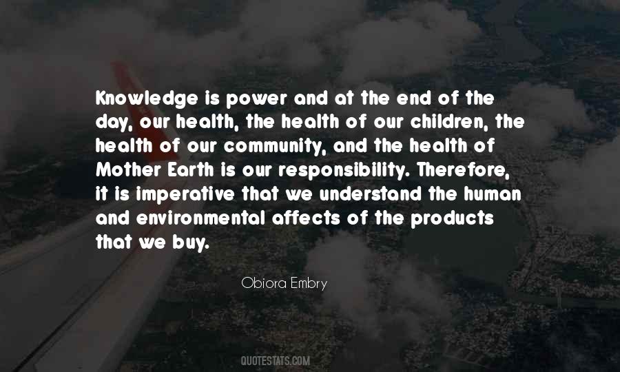 Quotes About Environmental Responsibility #1001478