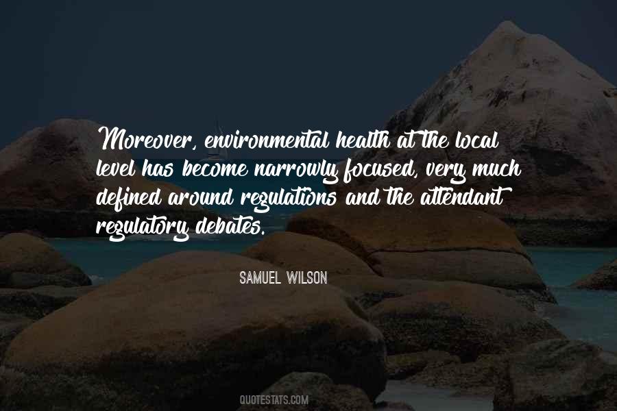 Quotes About Environmental Health #1738935