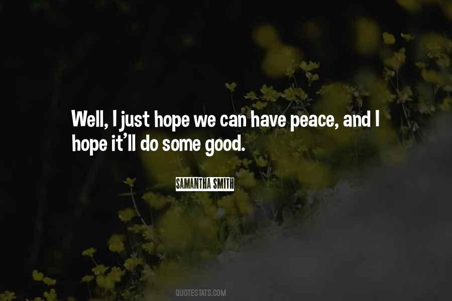 Just Hope Quotes #1397508