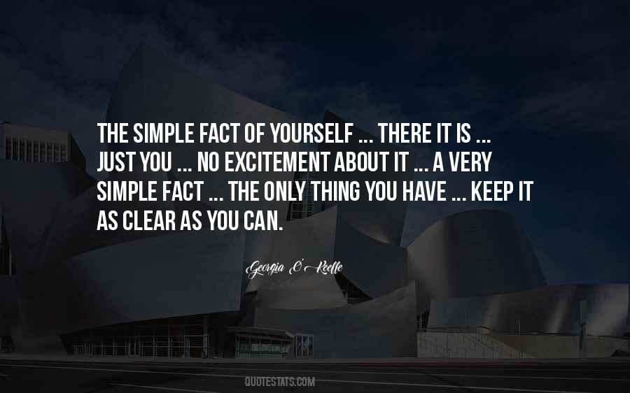 Just Keep It Simple Quotes #1013517