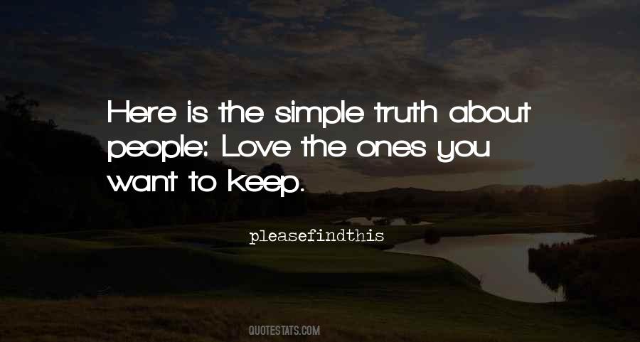 Just Keep It Simple Quotes #179735