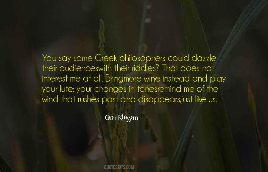 Just Like Wine Quotes #1288513