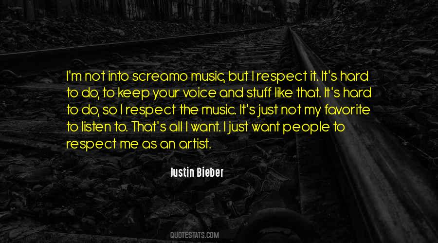Just Listen Music Quotes #373377