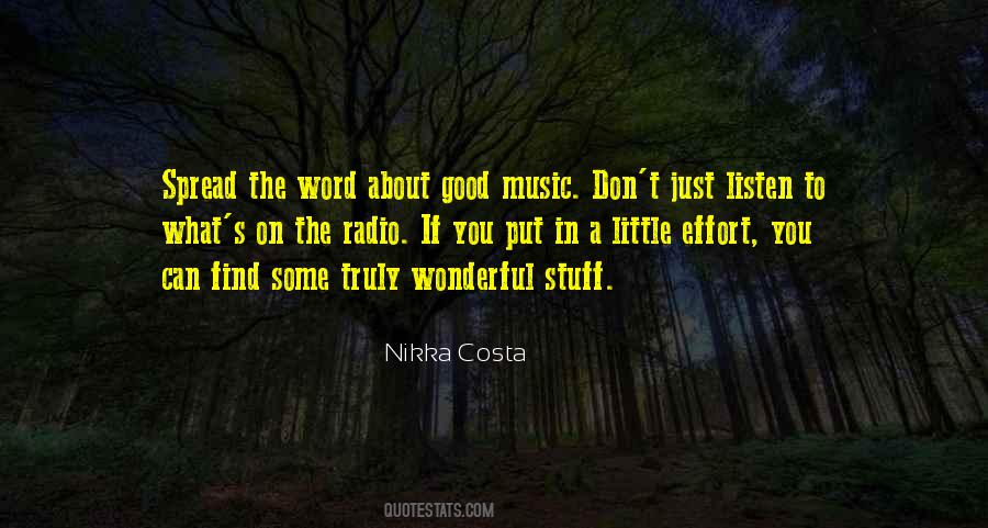 Just Listen Music Quotes #489189