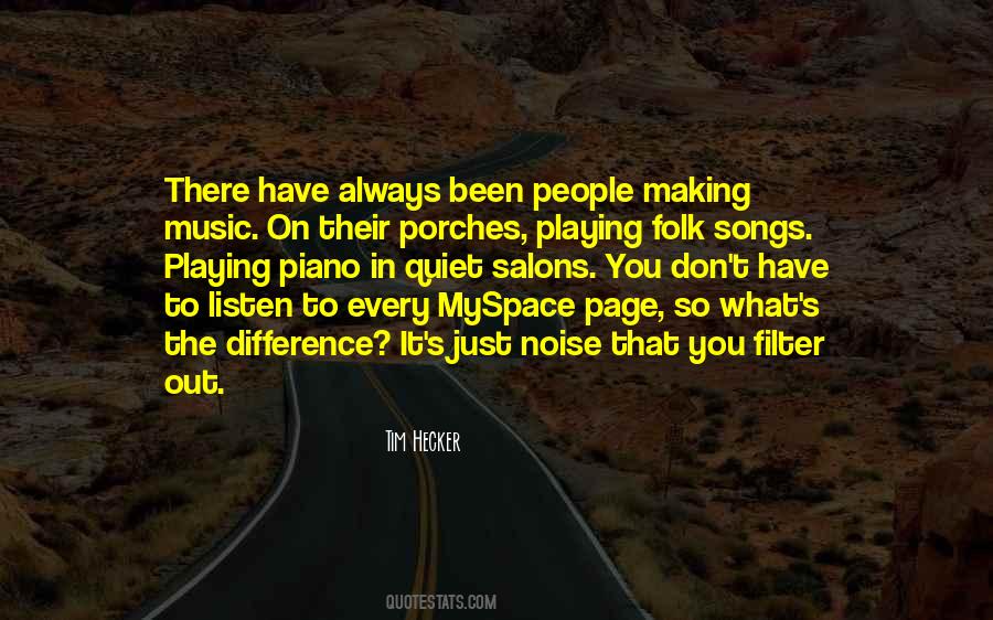 Just Listen Music Quotes #883073