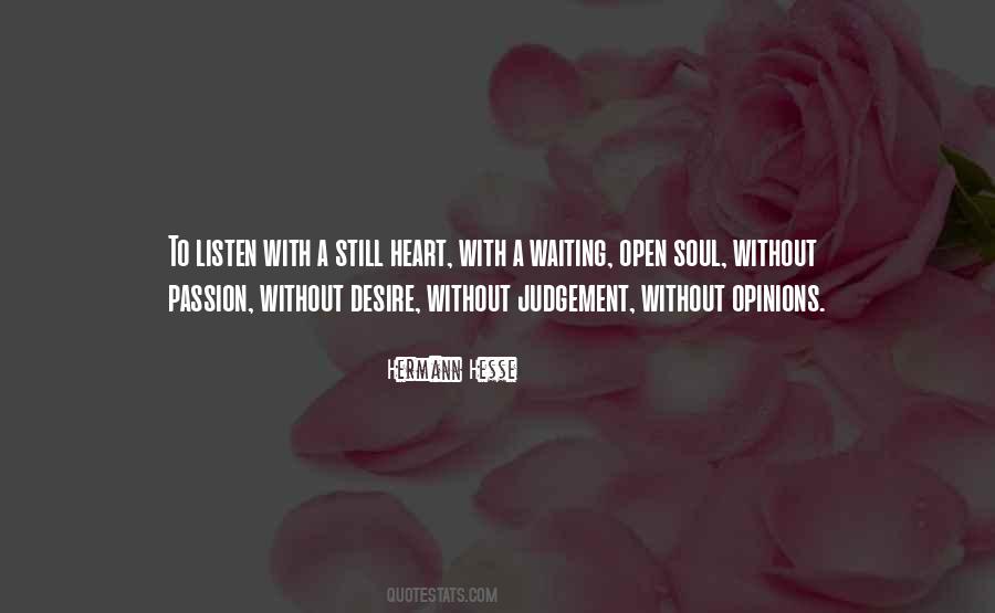 Just Listen To Your Heart Quotes #11898