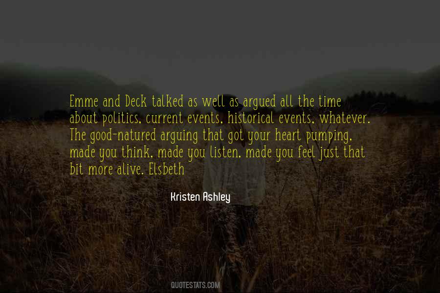 Just Listen Your Heart Quotes #969360