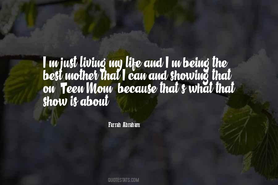 Just Living My Life Quotes #1301989