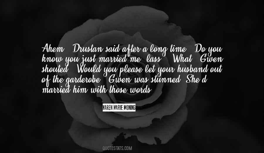 Just Married Quotes #1621376