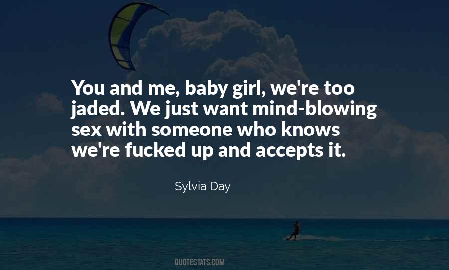 Just Me And You Baby Quotes #1699011