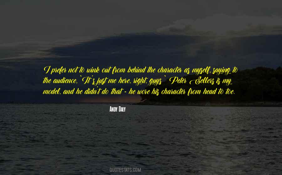 Just Not Right Quotes #1944