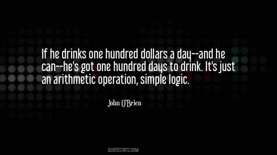 Just One Drink Quotes #1806692