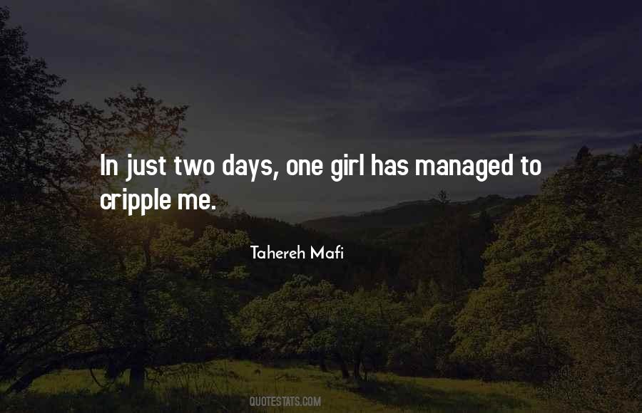 Just One Girl Quotes #112523