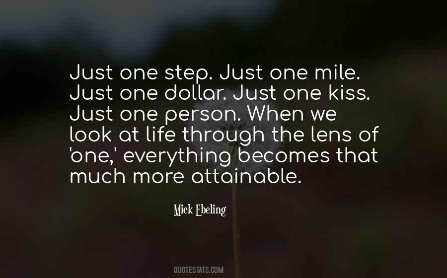 Just One More Kiss Quotes #1344348